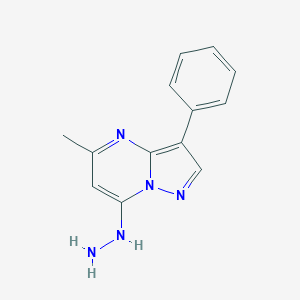 7-Hydrazinyl-5-methyl-3-phenylpyrazolo[1,5-a]pyrimidineͼƬ