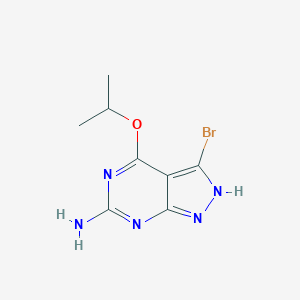 3-Bromo-4-isopropoxy-1H-pyrazolo[3,4-d]pyrimidin-6-amineͼƬ