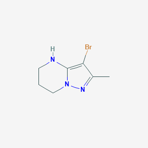 3-bromo-2-methyl-4,5,6,7-tetrahydropyrazolo[1,5-a]pyrimidineͼƬ