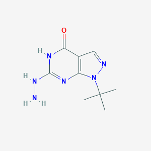 1-tert-butyl-6-hydrazinyl-1H,4H,5H-pyrazolo[3,4-d]pyrimidin-4-oneͼƬ