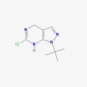 1-tert-Butyl-6-chloro-1H,4H,5H-pyrazolo[3,4-d]pyrimidineͼƬ