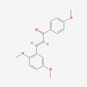 (2E)-3-(2,5-dimethoxyphenyl)-1-(4-methoxyphenyl)prop-2-en-1-oneͼƬ