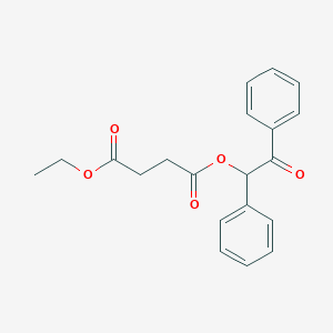 1-Ethyl 4-(2-oxo-1,2-diphenylethyl)succinateͼƬ