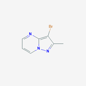 3-Bromo-2-methylpyrazolo[1,5-a]pyrimidineͼƬ