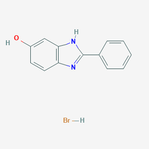 2-Phenyl-1H-benzimidazol-5-ol hydrobromide图片