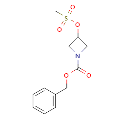 benzyl3-(methanesulfonyloxy)azetidine-1-carboxylate图片