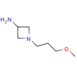 1-(3-methoxypropyl)azetidin-3-amine图片