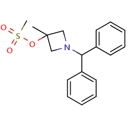 (1-benzhydryl-3-methyl-azetidin-3-yl)methanesulfonateͼƬ