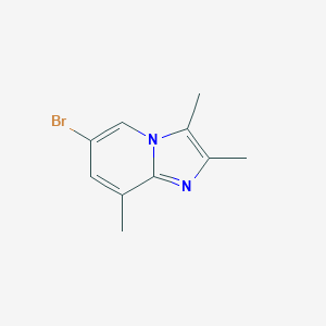 6-Bromo-2,3,8-trimethylimidazo[1,2-a]pyridineͼƬ