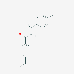 (2E)-1,3-bis(4-ethylphenyl)prop-2-en-1-one图片