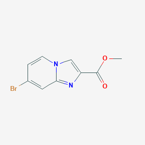 Methyl 7-bromoimidazo[1,2-a]pyridine-2-carboxylateͼƬ