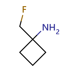 1-(fluoromethyl)cyclobutan-1-amineͼƬ