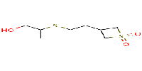 3-{2-[(1-hydroxypropan-2-yl)sulfanyl]ethyl}-1λ?-thietane-1,1-dione图片