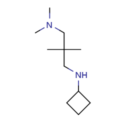 N-[3-(dimethylamino)-2,2-dimethylpropyl]cyclobutanamineͼƬ