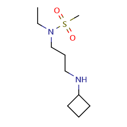 N-[3-(cyclobutylamino)propyl]-N-ethylmethanesulfonamideͼƬ