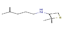 2,2-dimethyl-N-(4-methylpentyl)thietan-3-amineͼƬ