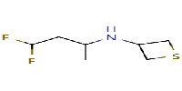 N-(4,4-difluorobutan-2-yl)thietan-3-amineͼƬ