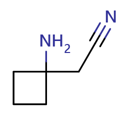 2-(1-aminocyclobutyl)acetonitrileͼƬ