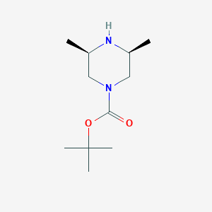 (3R,5S)-Rel-tert-Butyl3,5-dimethylpiperazine-1-carboxylateͼƬ