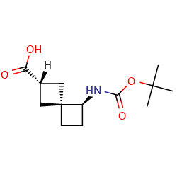 (2R,4r,5S)-5-{[(tert-butoxy)carbonyl]amino}spiro[3,3]heptane-2-carboxylicacidͼƬ