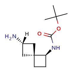 tert-butylN-[(1S,4s,6S)-6-aminospiro[3,3]heptan-1-yl]carbamateͼƬ