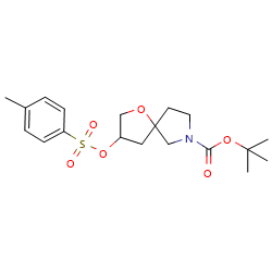 tert-butyl3-(tosyloxy)-1-oxa-7-azaspiro[4,4]nonane-7-carboxylateͼƬ