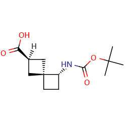 (2R,4s,5R)-5-{[(tert-butoxy)carbonyl]amino}spiro[3,3]heptane-2-carboxylicacidͼƬ