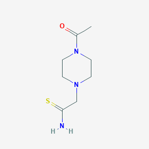 2-(4-acetylpiperazin-1-yl)ethanethioamideͼƬ