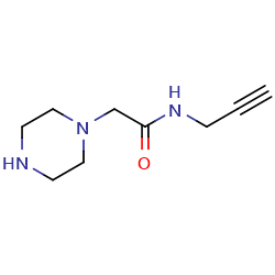 2-(piperazin-1-yl)-N-(prop-2-yn-1-yl)acetamideͼƬ