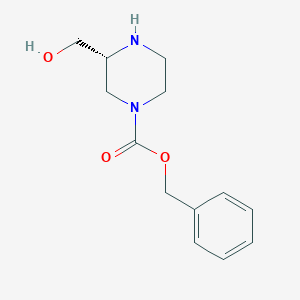 Benzyl(3R)-3-(hydroxymethyl)piperazine-1-carboxylateͼƬ