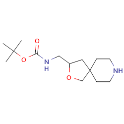 tert-butylN-({2-oxa-8-azaspiro[4,5]decan-3-yl}methyl)carbamateͼƬ