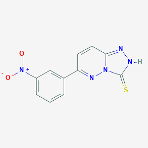 6-(3-nitrophenyl)-[1,2,4]triazolo[4,3-b]pyridazine-3-thiol图片