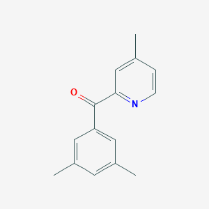 2-(3,5-Dimethylbenzoyl)-4-methylpyridineͼƬ