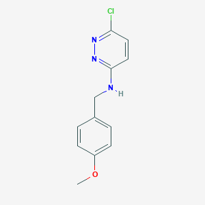 6-chloro-N-[(4-methoxyphenyl)methyl]pyridazin-3-amineͼƬ