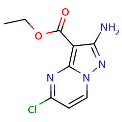 ethyl2-amino-5-chloropyrazolo[1,5-a]pyrimidine-3-carboxylateͼƬ