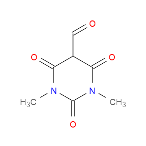 1,3-dimethyl-2,4,6-trioxo-1,3-diazinane-5-carbaldehyde图片