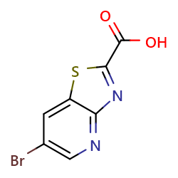 6-bromo-[1,3]thiazolo[4,5-b]pyridine-2-carboxylicacidͼƬ