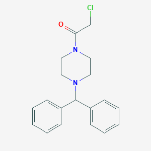 2-chloro-1-[4-(diphenylmethyl)piperazin-1-yl]ethan-1-oneͼƬ