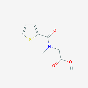 2-(N-methyl-1-thiophen-2-ylformamido)acetic AcidͼƬ