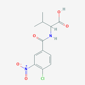 2-[(4-chloro-3-nitrophenyl)formamido]-3-methylbutanoic acidͼƬ