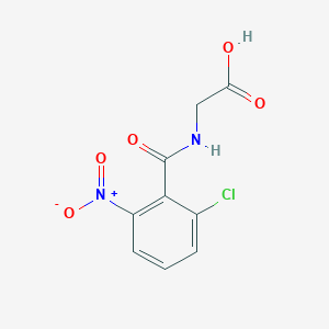 2-[(2-Chloro-6-nitrophenyl)formamido]acetic AcidͼƬ