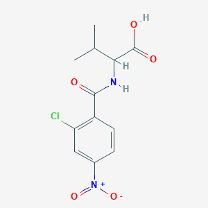 2-[(2-chloro-4-nitrophenyl)formamido]-3-methylbutanoic acidͼƬ