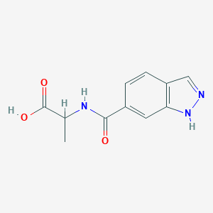 2-(1H-indazol-6-ylformamido)propanoic acidͼƬ