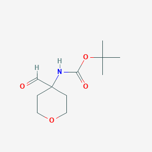 1,1-Dimethylethyl Ester(4-Formyltetrahydro-2H-pyran-4-yl)-carbamic AcidͼƬ