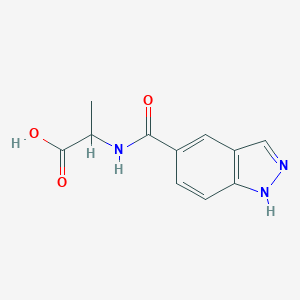 2-[(1H-indazol-5-yl)formamido]propanoic acidͼƬ