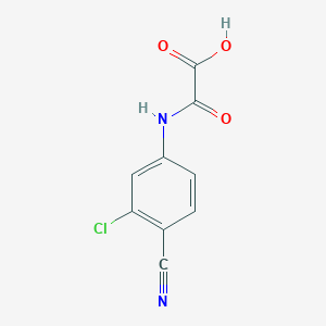 [(3-Chloro-4-cyanophenyl)carbamoyl]formic AcidͼƬ