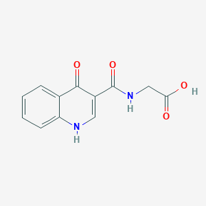 2-[(4-Hydroxyquinolin-3-yl)formamido]acetic AcidͼƬ