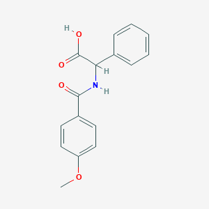 2-[(4-Methoxyphenyl)formamido]-2-phenylacetic AcidͼƬ