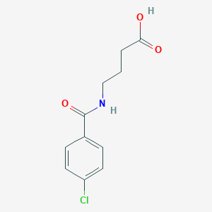 4-[(4-Chlorophenyl)formamido]butanoic acidͼƬ