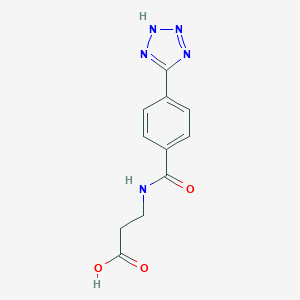 3-{[4-(1H-1,2,3,4-Tetrazol-5-yl)phenyl]formamido}propanoic AcidͼƬ